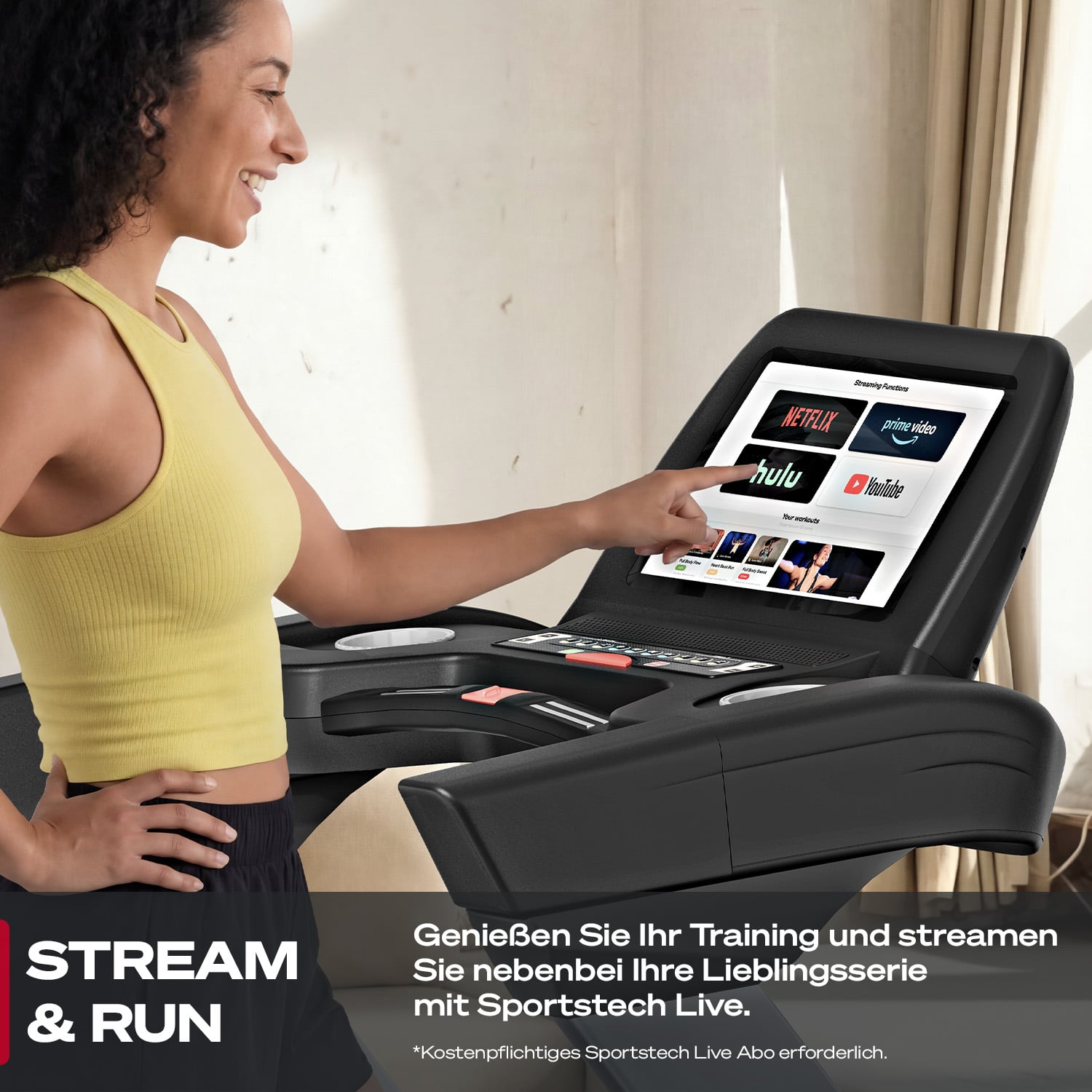 F75 Profi-Laufband