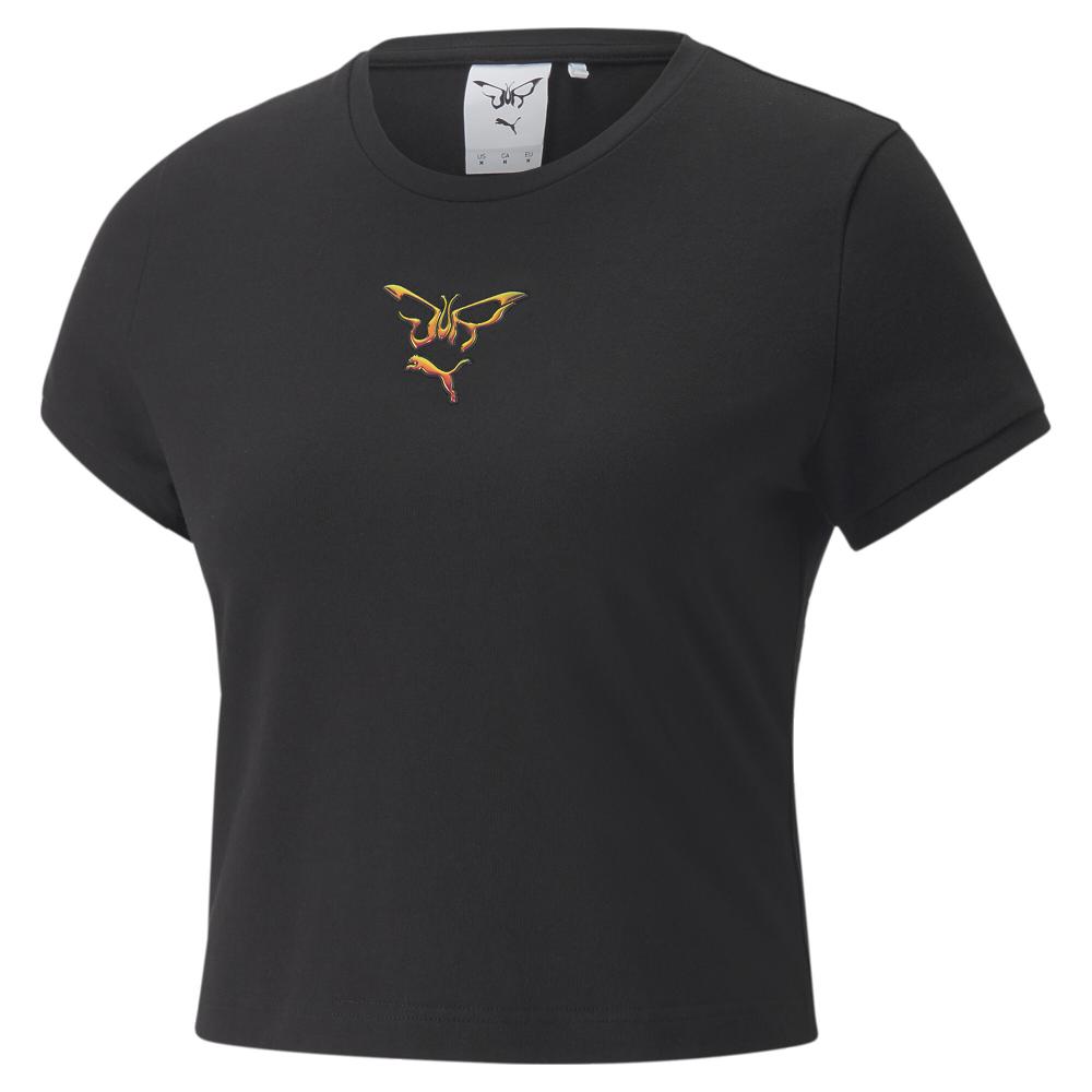 Puma T-shirt Noir Femme Puma Puma X Dua Lipa 534737
