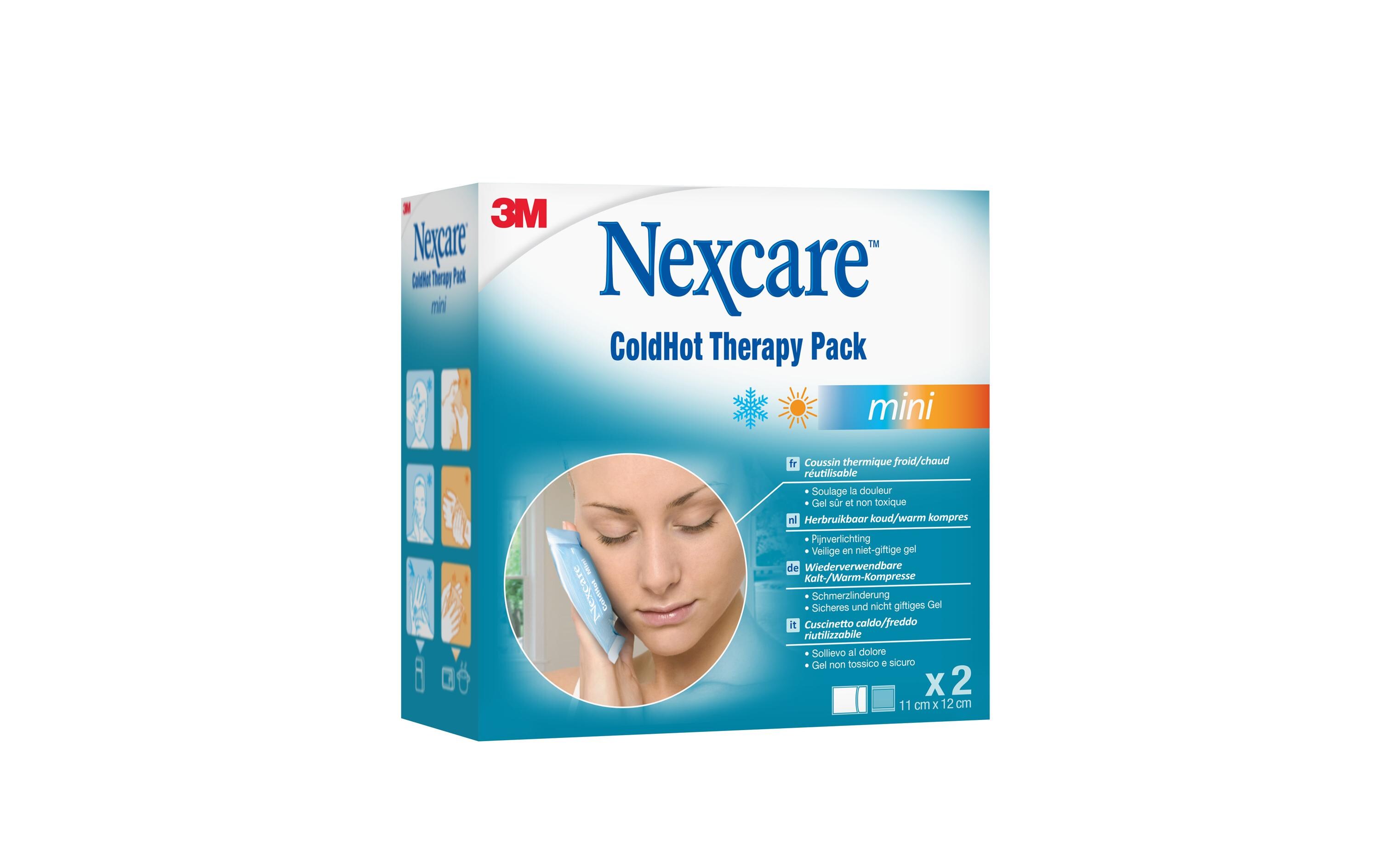 Kompresse ColdHot Mini Gel 11 x 12 cm, 2 StückHot- und Coldpack zur Schmerzlinderung