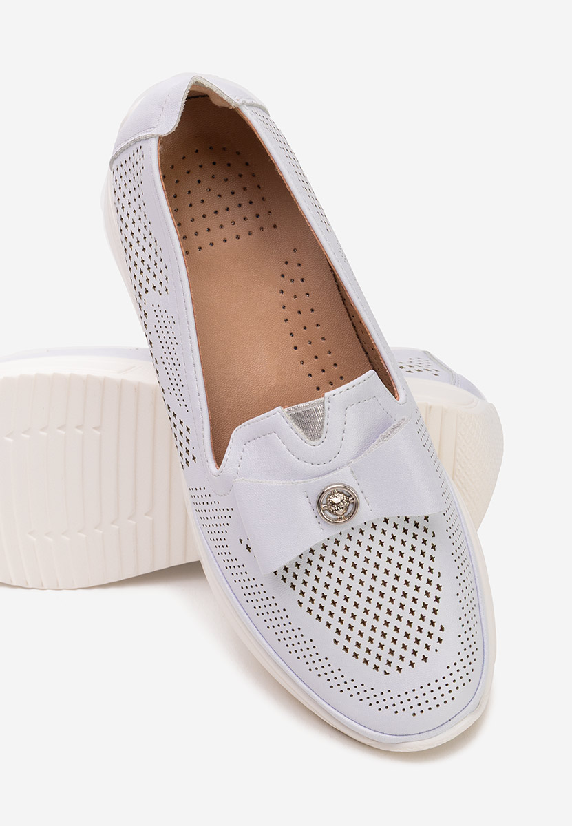 Chaussures casual femme blancs Irvesa