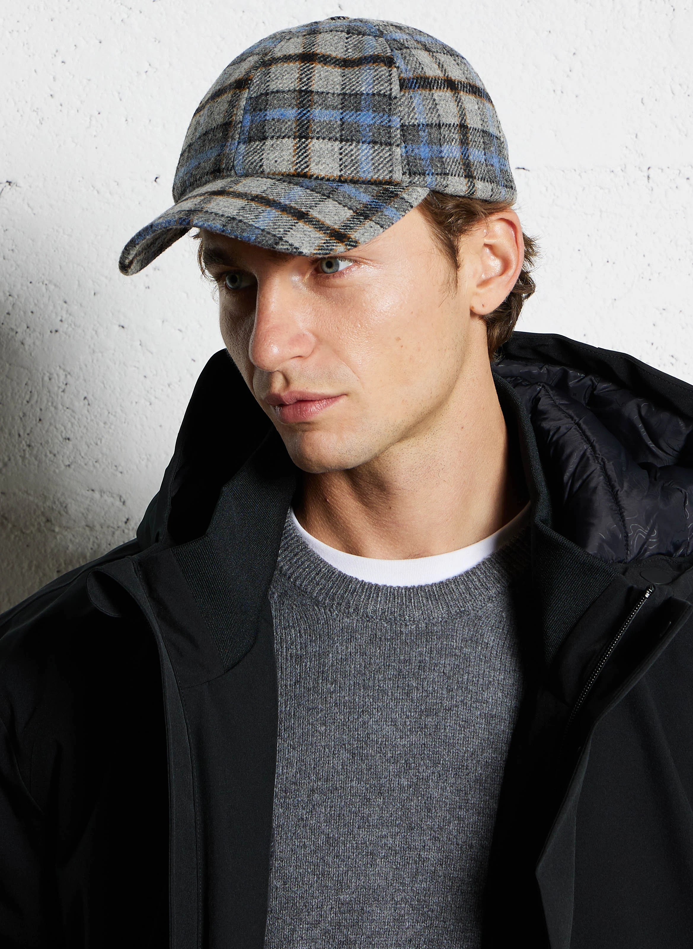 ETHAN - Casquette imprimée en laine| Multicolore