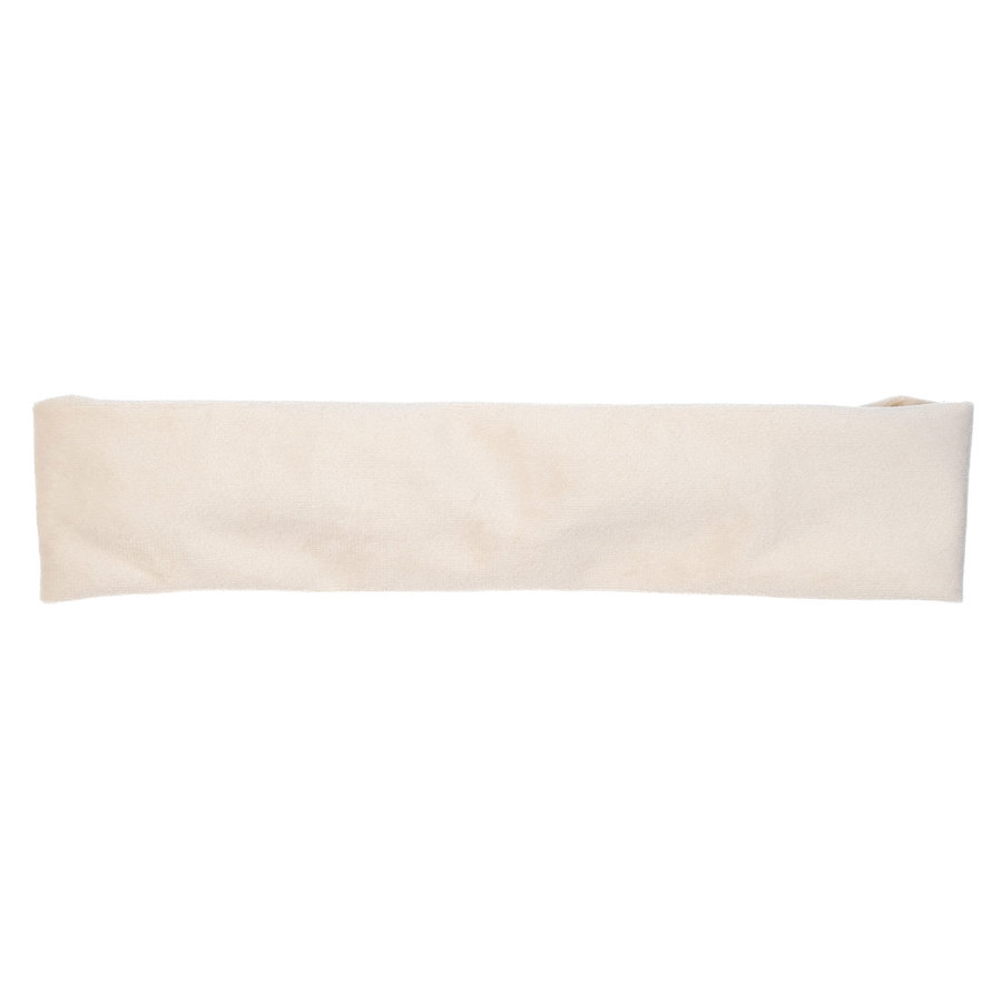 DARK Velvet Headband Vanilla