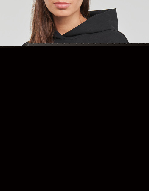 Calvin Klein Jeans - WOVEN LABEL HOODIE - Noir