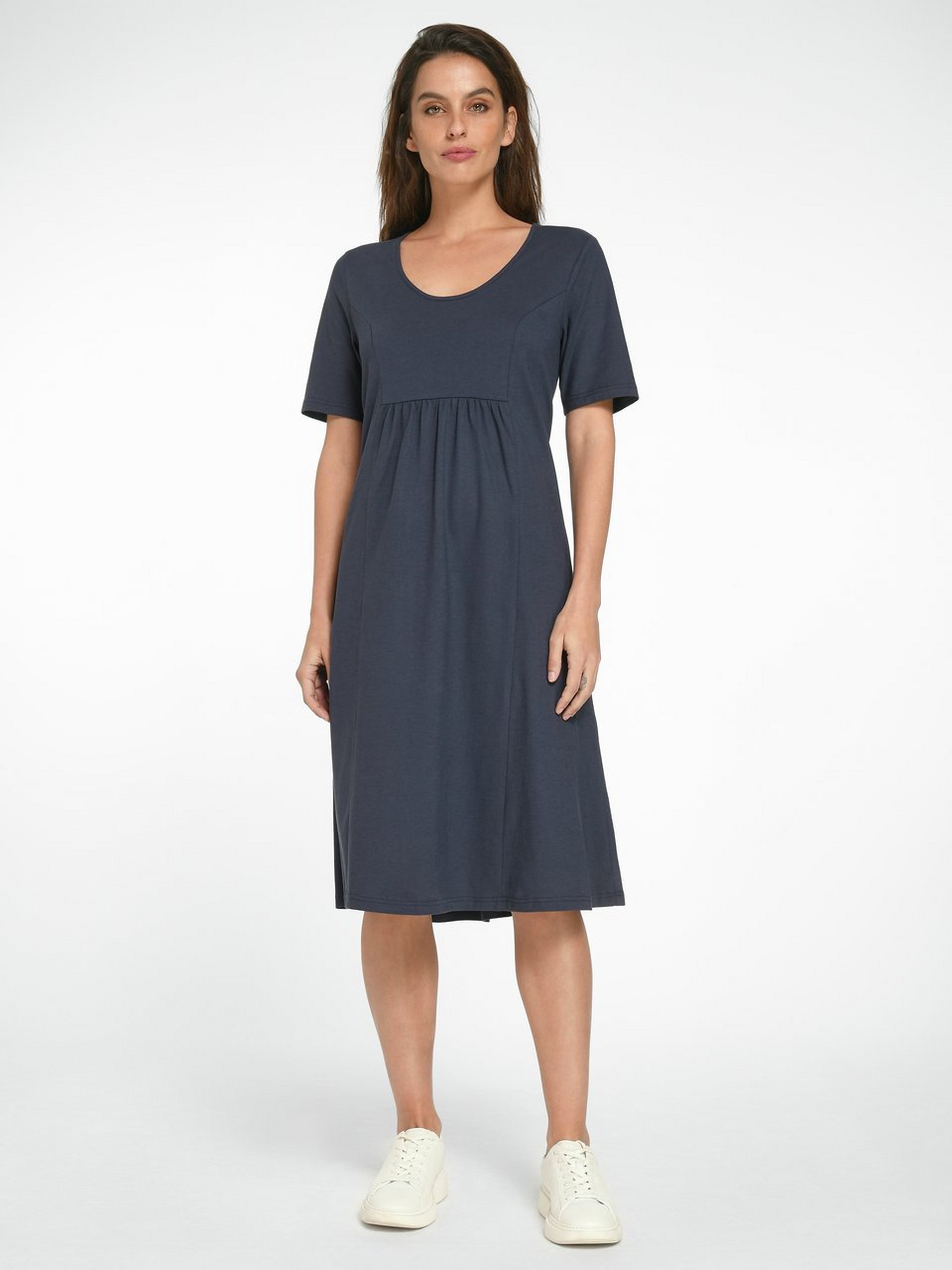 Jerseykleid mit 1/2-Arm
