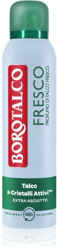 Borotalco - Fresh - Deodorant - 150 ml - Zonder Alcohol