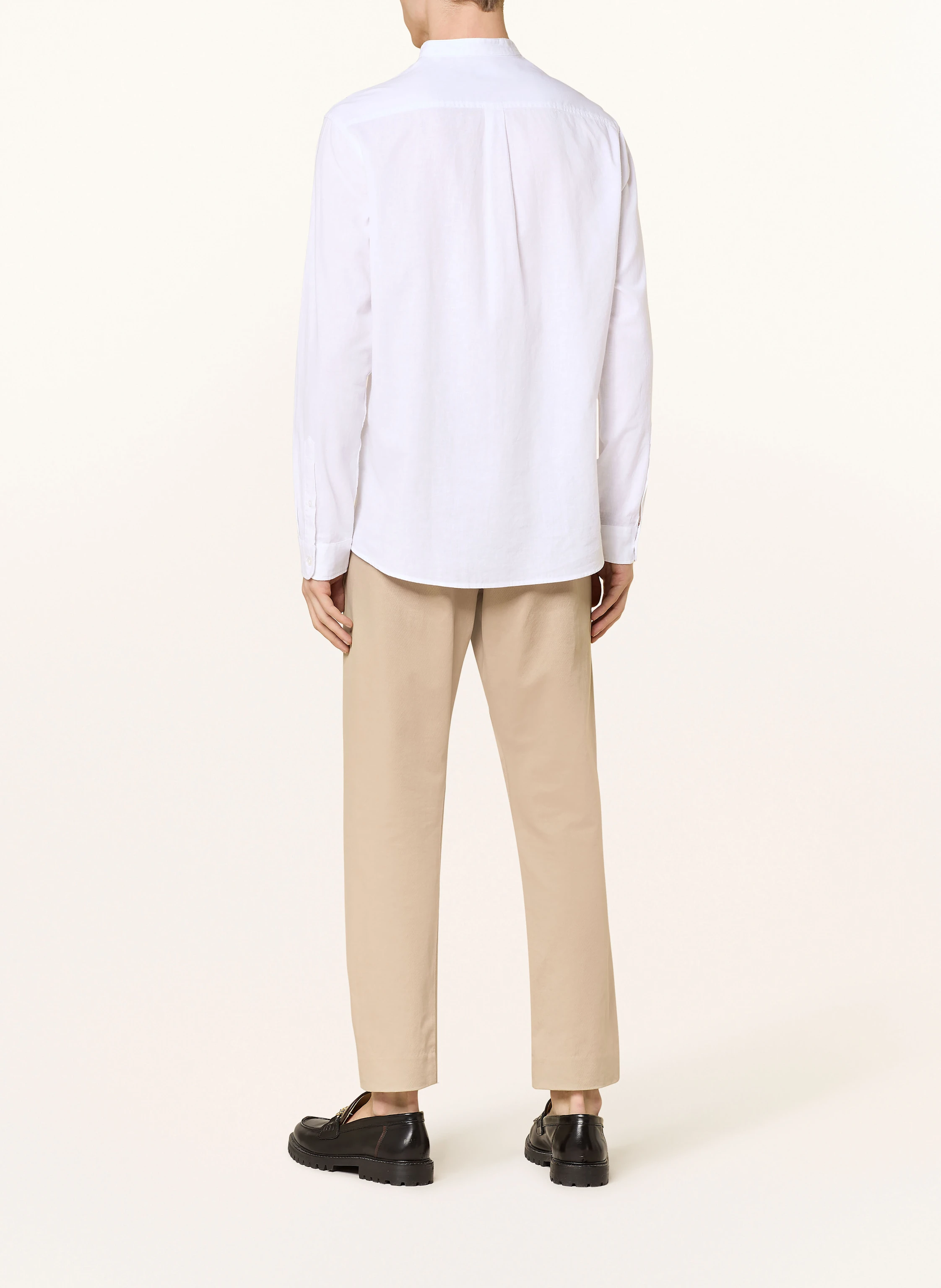 PAUL Hemd Comfort Fit mit Leinen