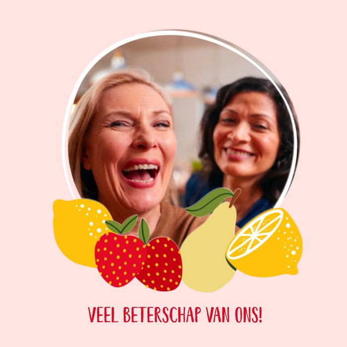 Greetz | Beterschapskaart | Veel beterschap van ons   foto