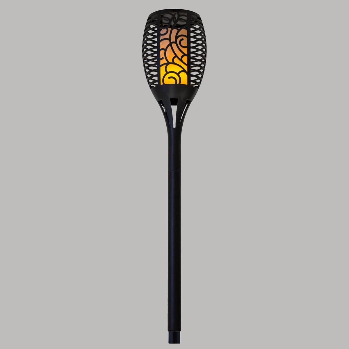 BALISE TORCHE SOLAIRE NOIR H.78CM