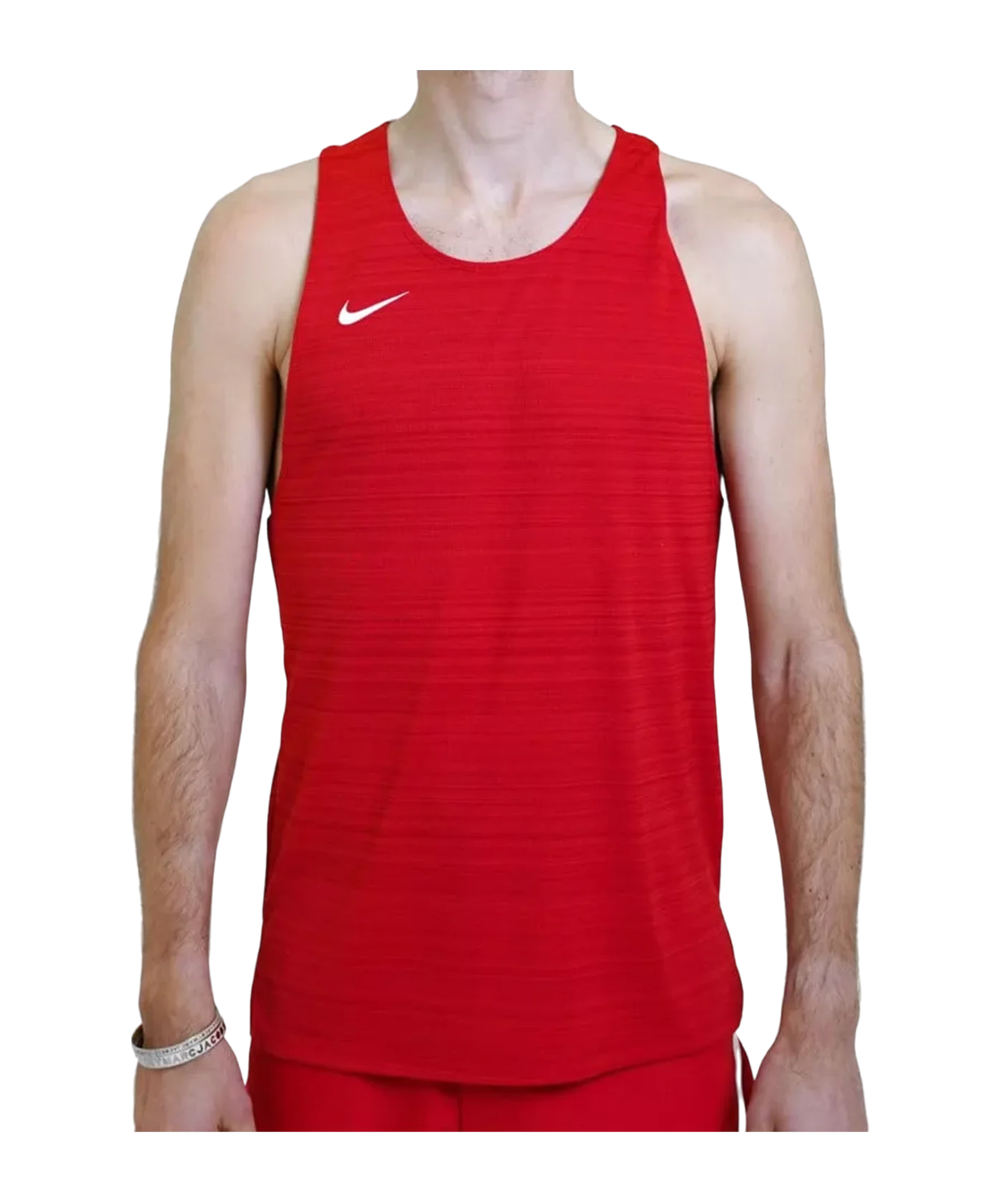 Nike Stock Dry Miler Tanktop Rot F657
