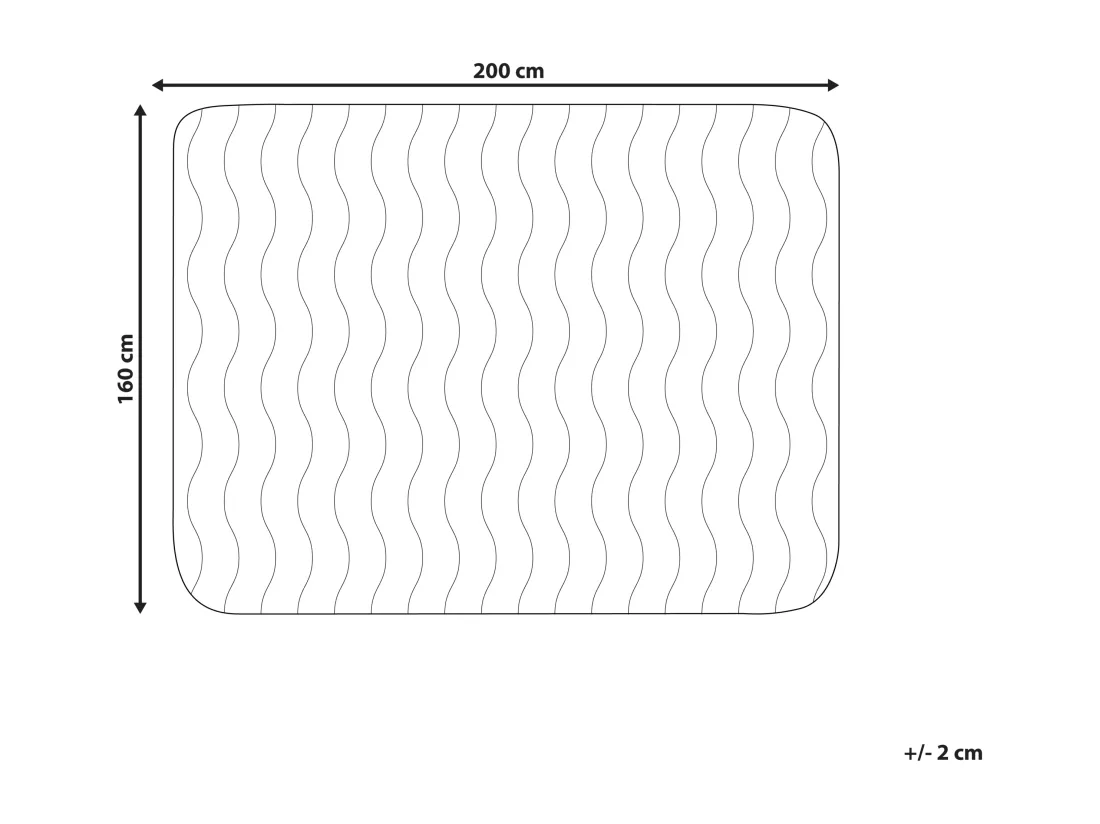 Protège-matelas RUEN 160 x 200 cm