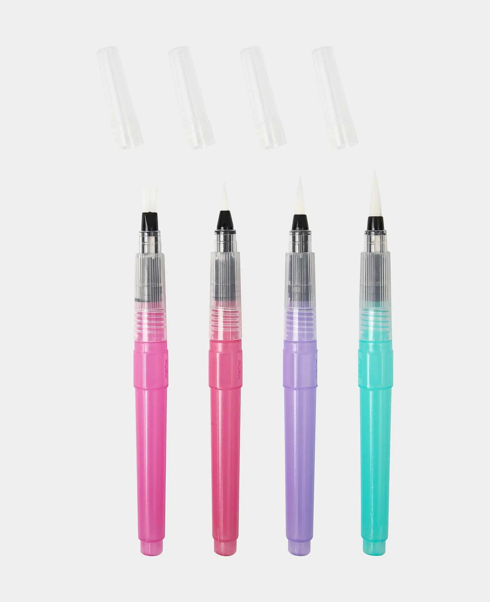 (4er Set) Wassertankpinsel Künstler Pinsel für Aquarell Malerei / Kalligraphie