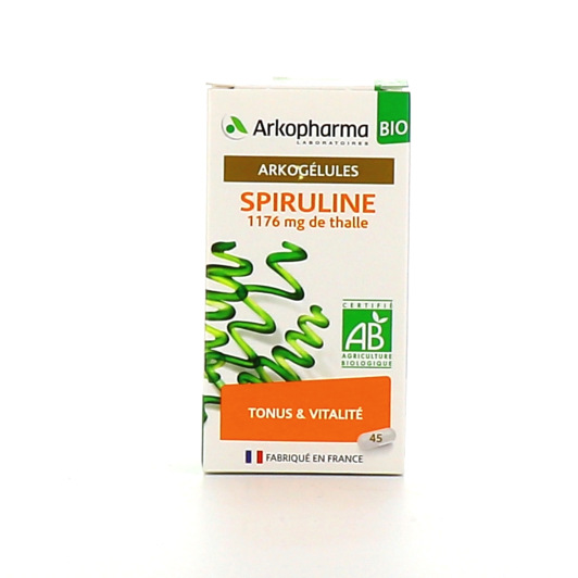 Arkogélules Spiruline Bio - Tonus & Vitalité