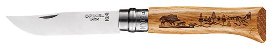 Couteau OPINEL N°8 Animalia Sanglier