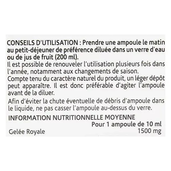 Arkopharma Arkoroyal Tesouro da Colmeia Geleia Real 1500mg Orgânica 20 ampolas