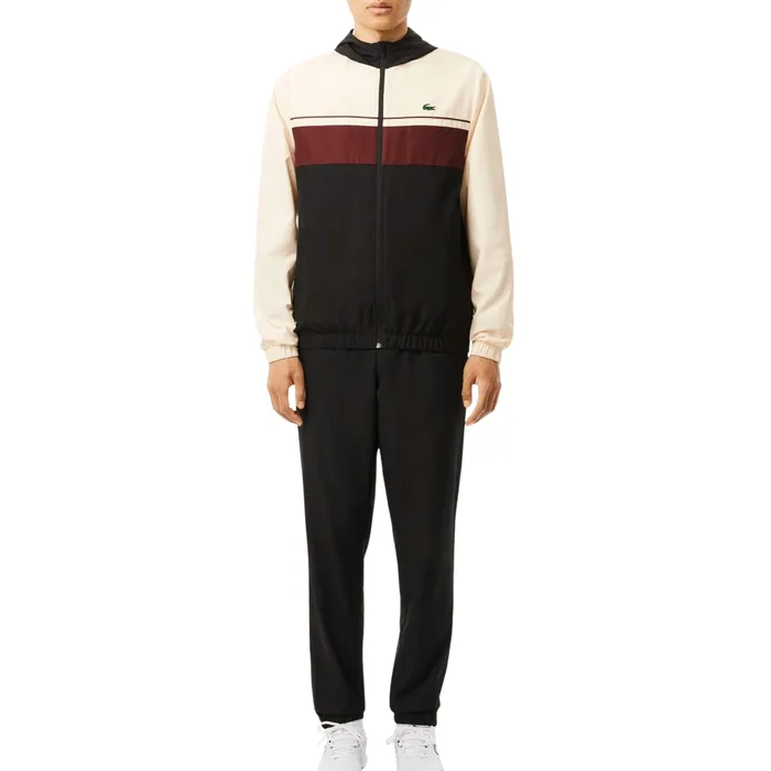 Lacoste Sport Colorblock Hooded Trainingspak Heren