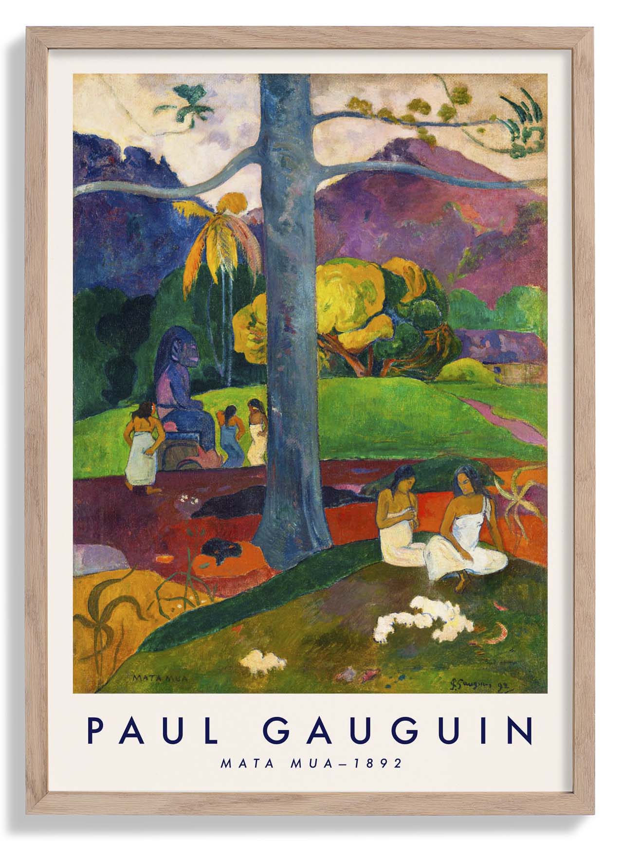 Mata Mua von Paul Gauguin