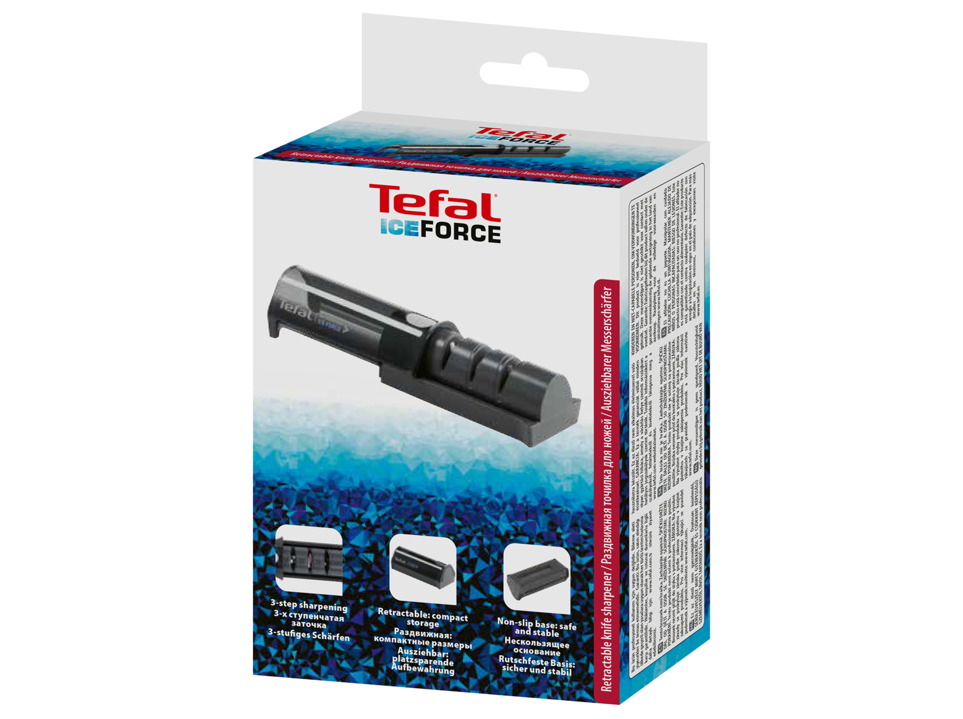 AFIADOR FACAS ICE FORCE TEFAL