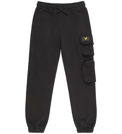 Lyle & Scott Sweatpants - Pocket - Sort