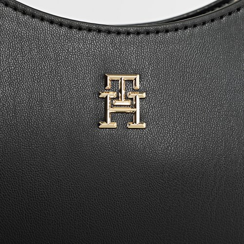 Sac A Main Femme Refined Chain Shoulder 6079 Noir Doré