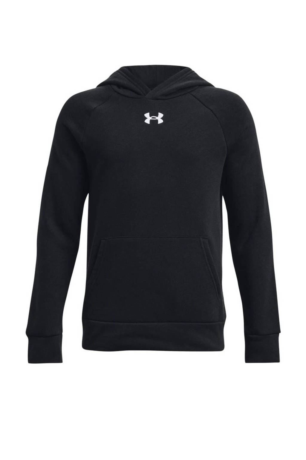 Under Armour fleece sporthoodie Rival Fleece zwart