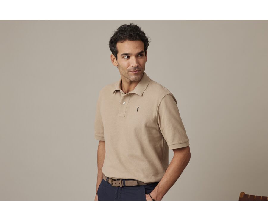 Polo homme Beige - GARETH
