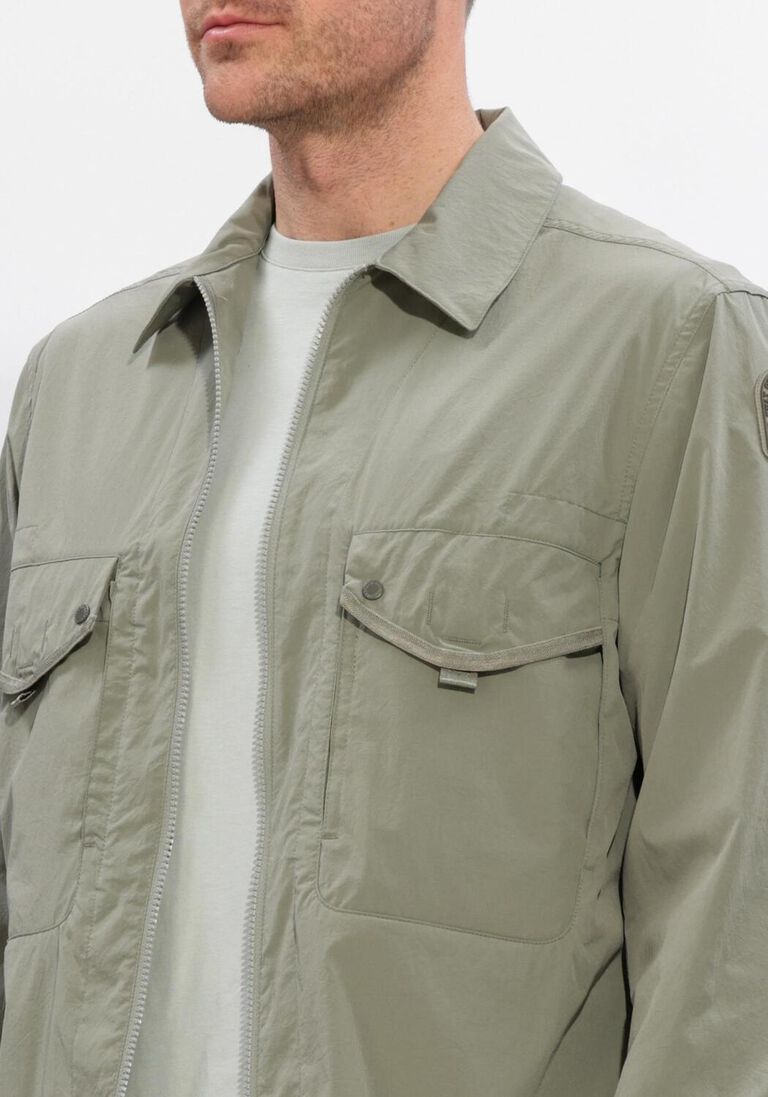 groene parajumpers overshirts elgin