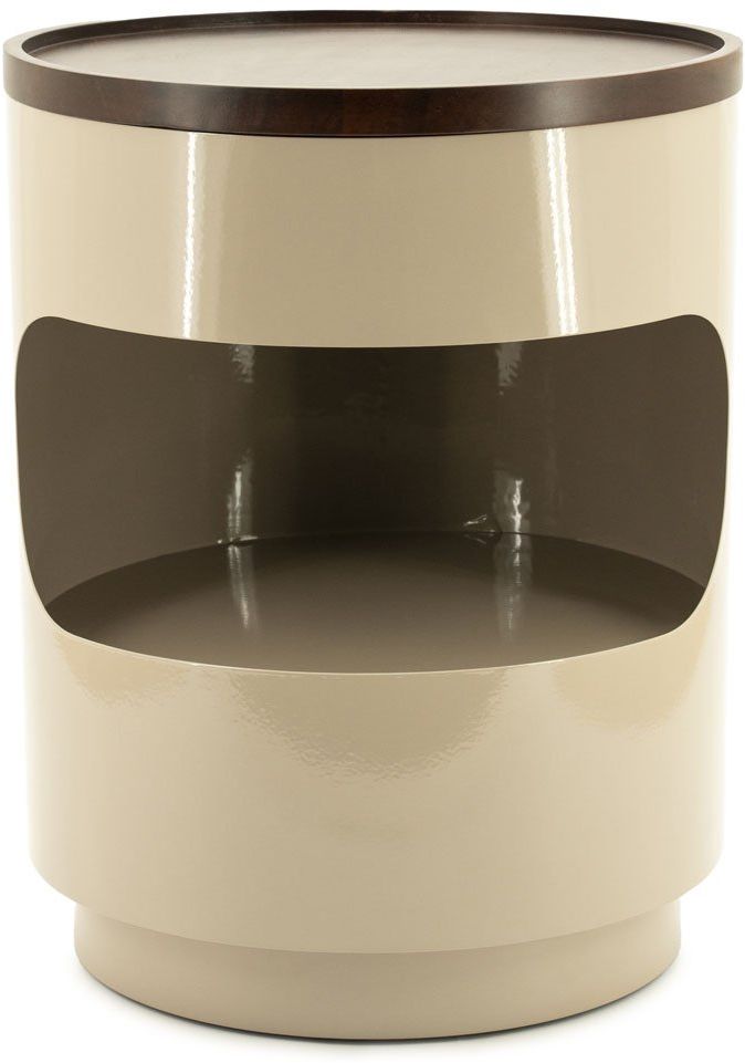 Bijzettafel Tondo Taupe van By Boo