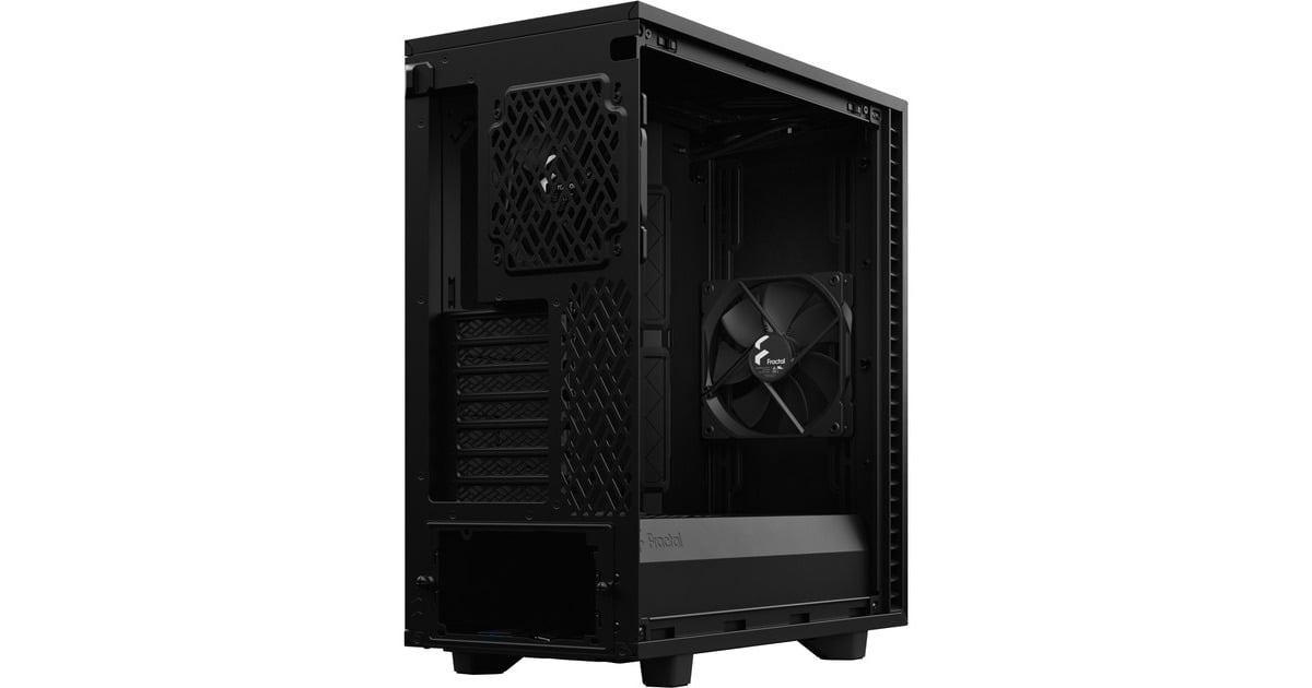 Fractal DesignDefine 7 Compact midi tower behuizing  (Zwart | 4x USB-A | 1x USB-C)