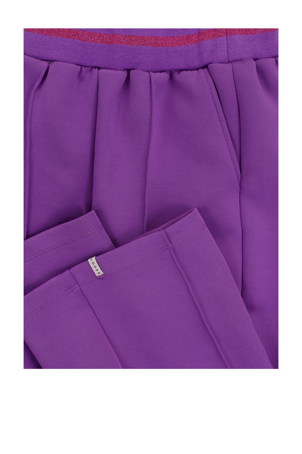 LOOXS little relaxed casual broek paars