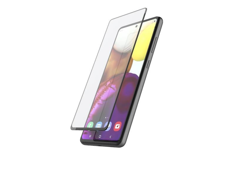 Hama Displayschutz Full-Screen-Schutzglas Galaxy A73 5G Full-Screen-Schutzglas für Samsung Galaxy A73 5G, Schwarz