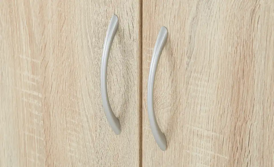 Kommode Multischrank-System 80 cm 48 cm Eiche sägerau (Nachbildung)