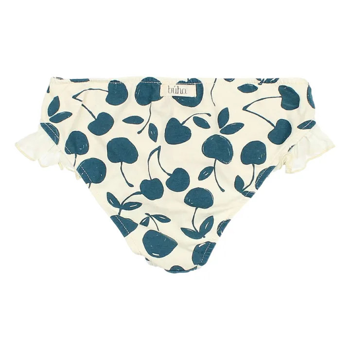 Búho Culotte de Bain Cerises | Ecru