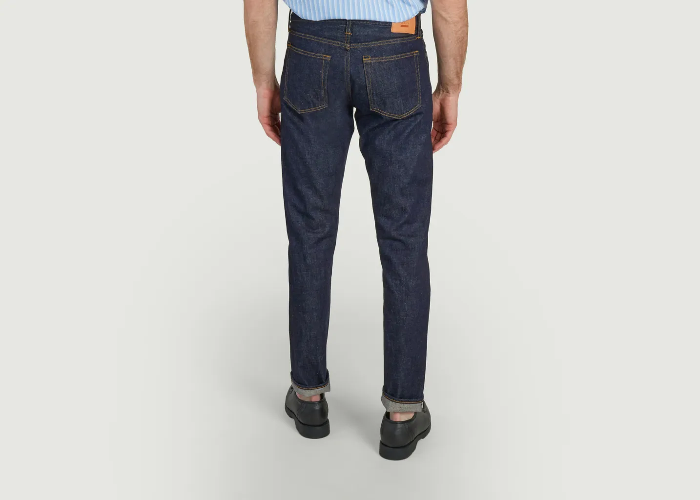 Jean Straight 12.5oz African Denim Japan Blue Jeans