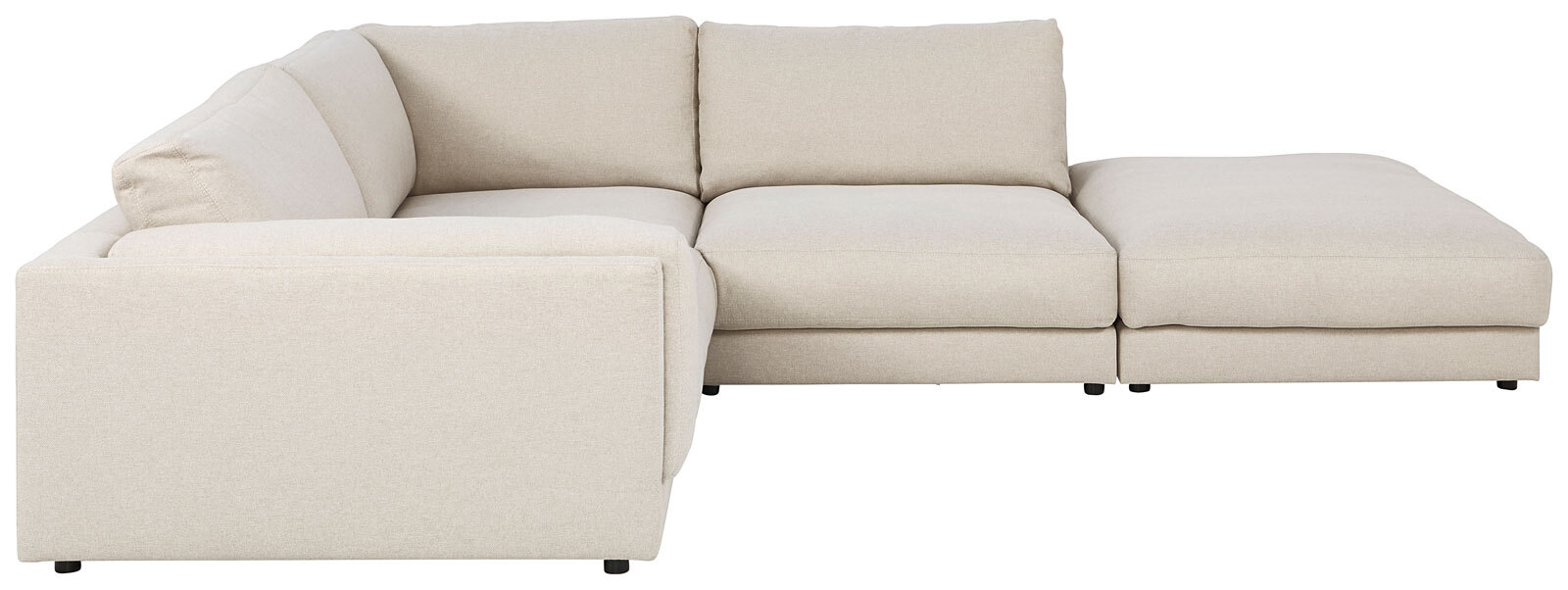 Ole Gunderson Ecksofa-Kombi LASSE X 245 x 320 cm naturbeige