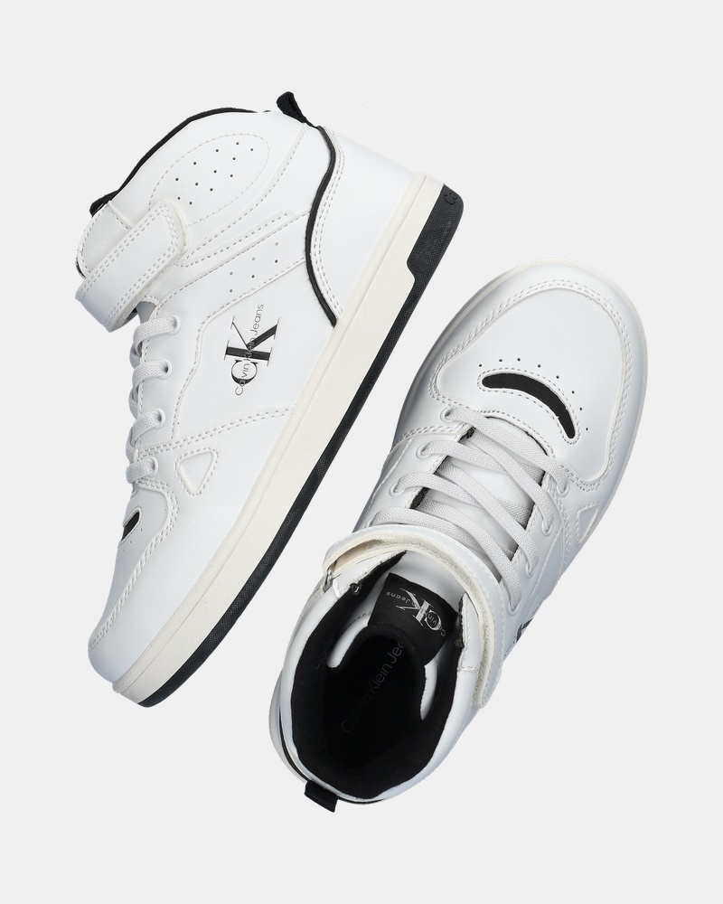 Calvin Klein Hoge sneakers  - wit