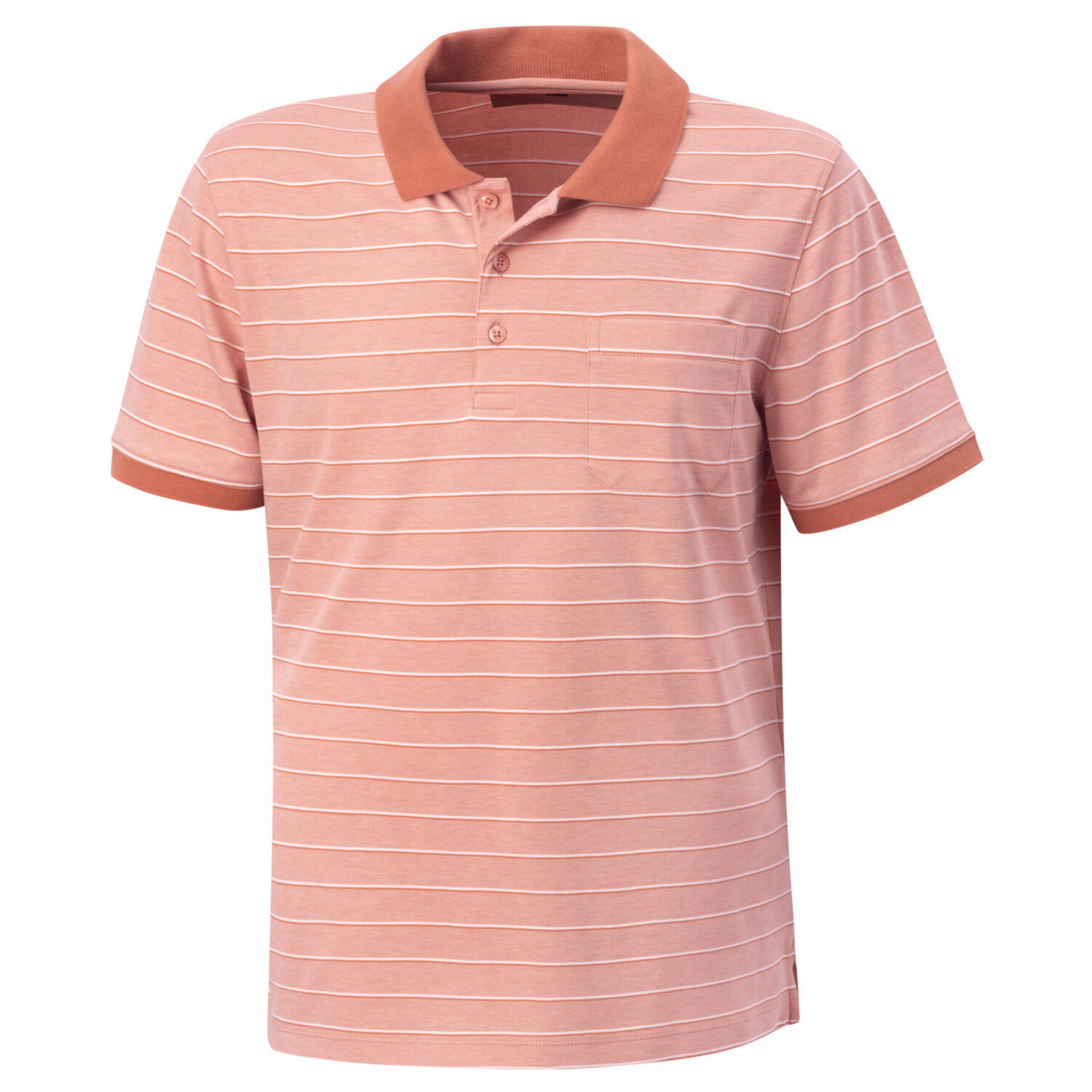 Kurzarm Poloshirt gestreift für Herren