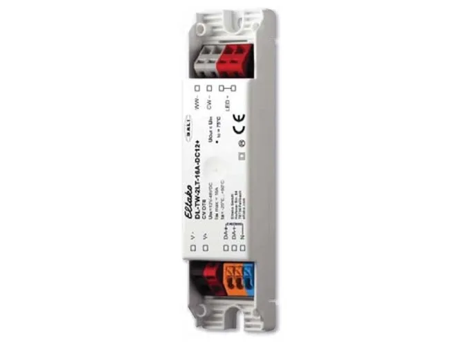 Eltako DL-TW-2LT-16A-DC12 , Lysdæmper, Ekstern, Trådløs, Hvid, LED, IP20