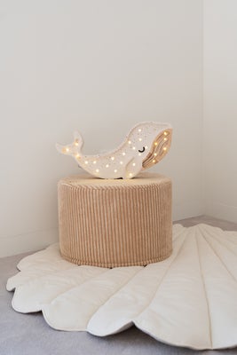 Little Lights Lampe Hval, Albino White