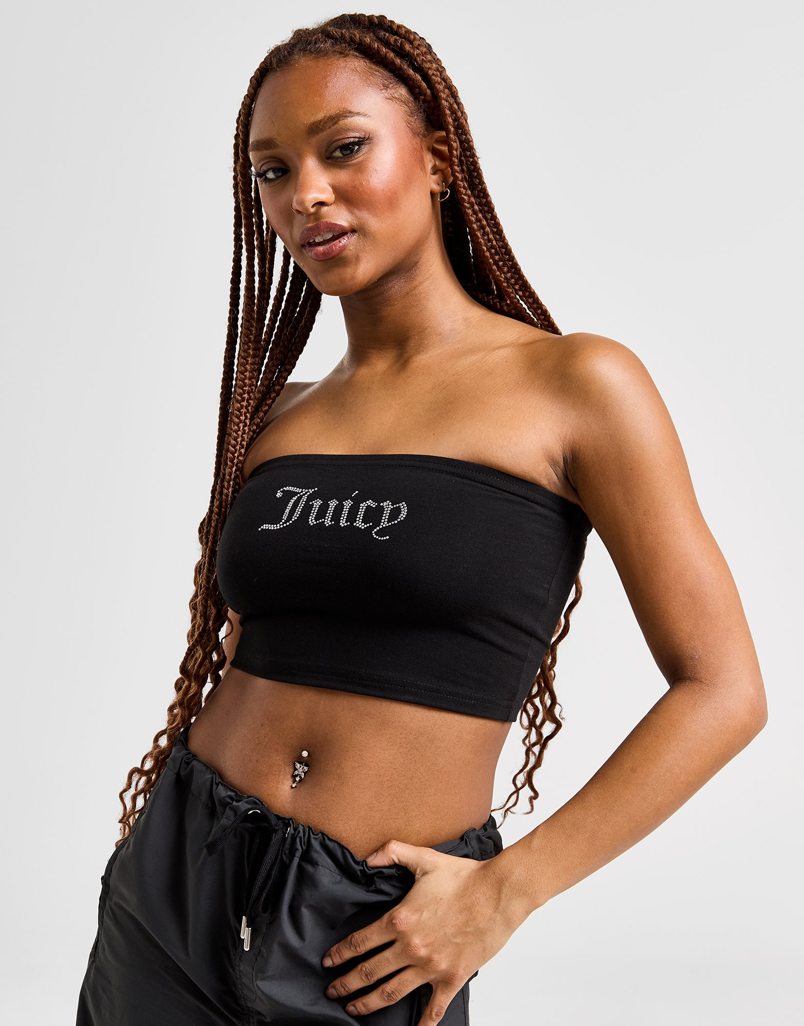 JUICY COUTURE Bandeau Logo Diamante Femme