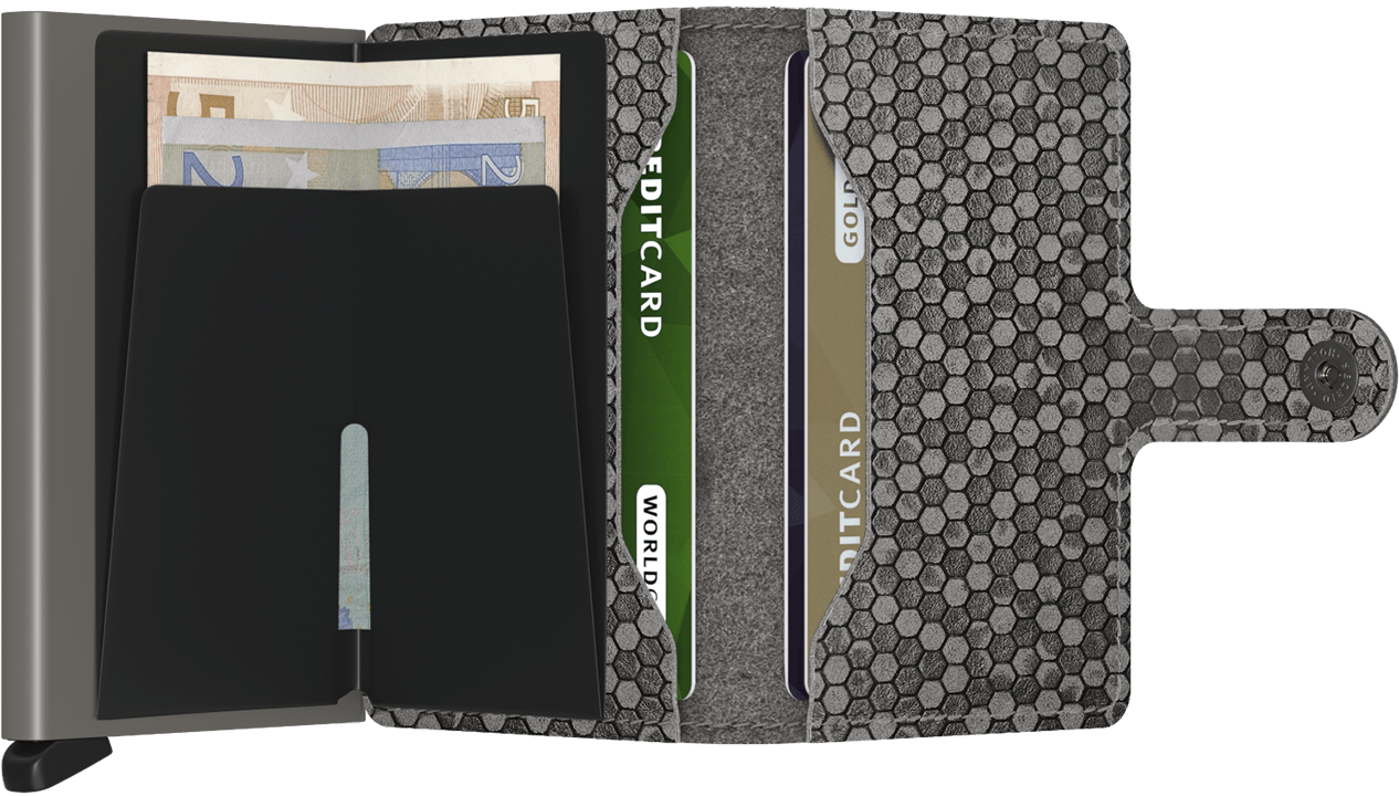 Miniwallet hexagon