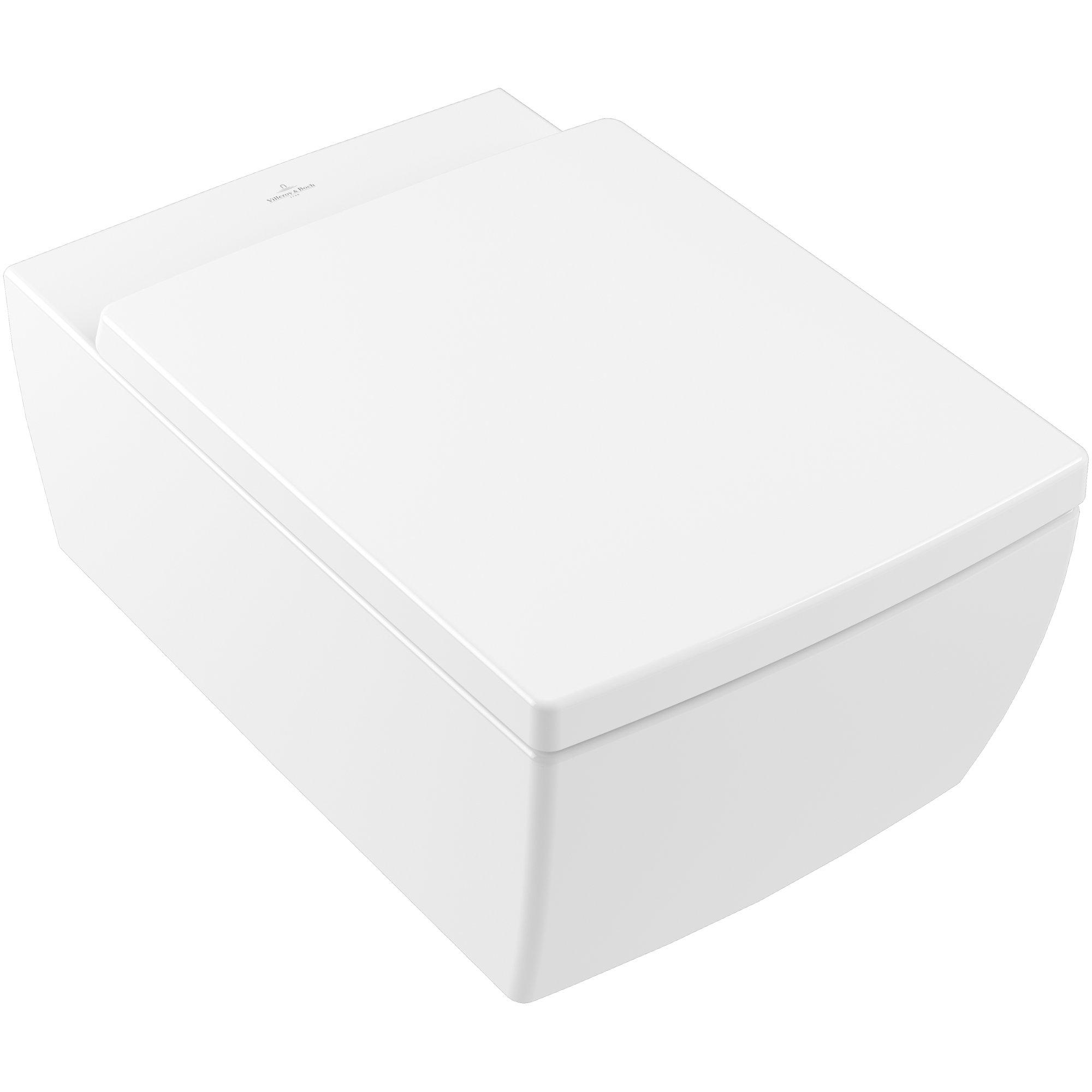Villeroy & Boch Memento 2.0 randloos toilet CeramicPlus wit glans
