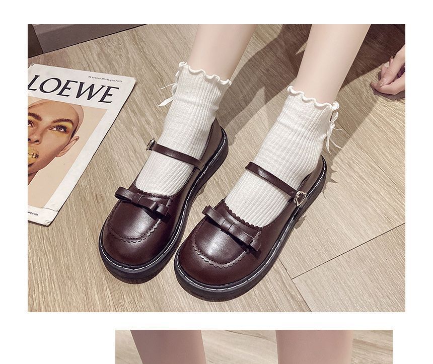 Terute - Mary Jane-schoenen met strikaccent
