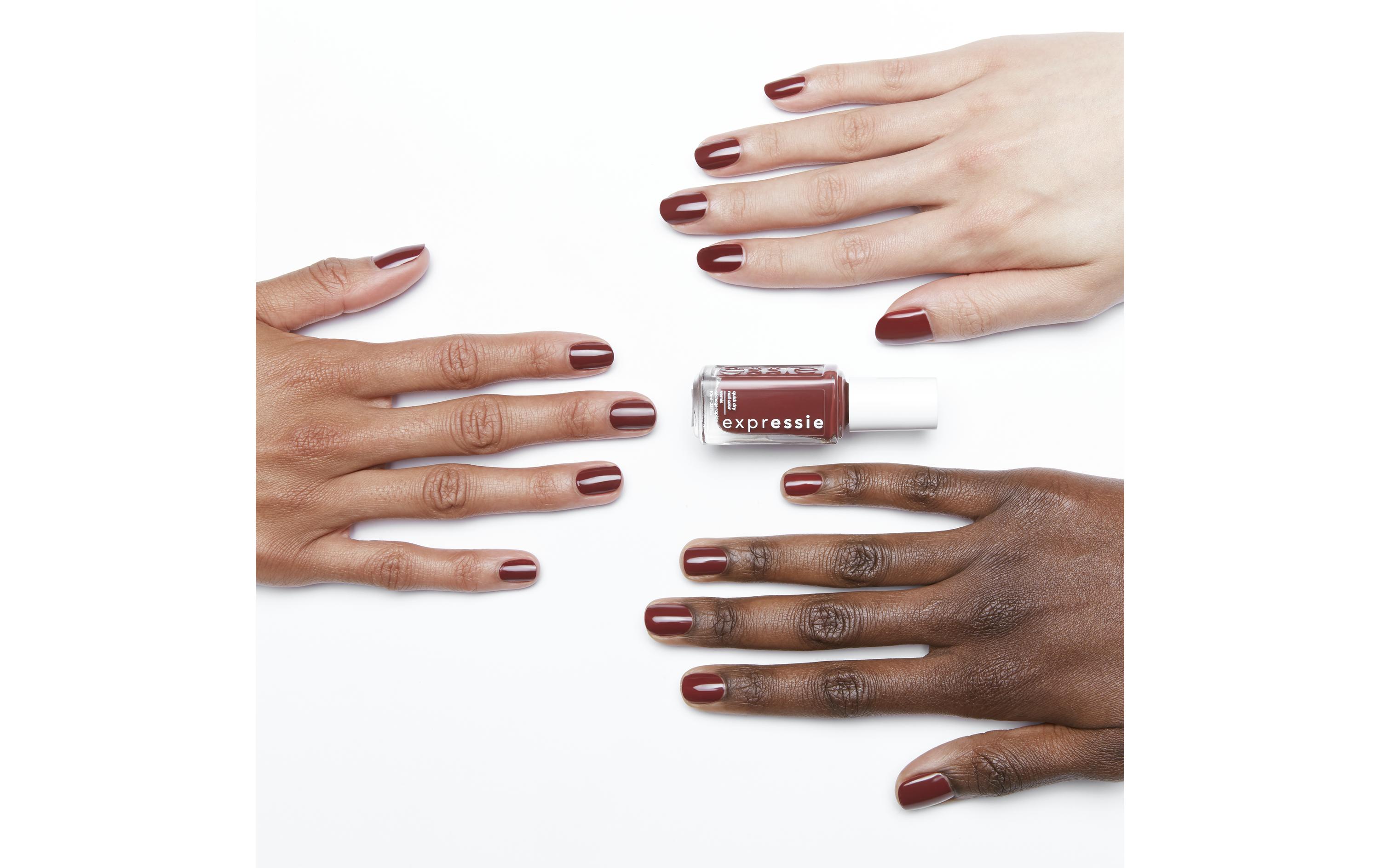 Nagellack Expressie 195 notifications onUltraschnell trocknender Nagellack für unterwegs mit schimmerndem Finish