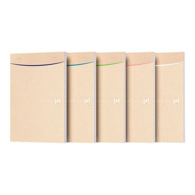 Oxford Touareg - Bloc notes - A5 - petits carreaux - 160 pages