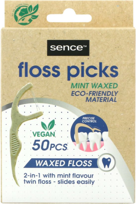 Sencefresh Flosser Bamboo (50 stuks)