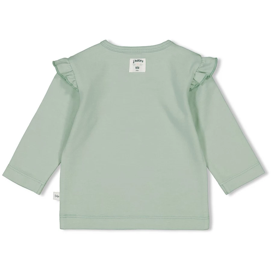 Feetje Langarmshirt Pretty Paisley Mint