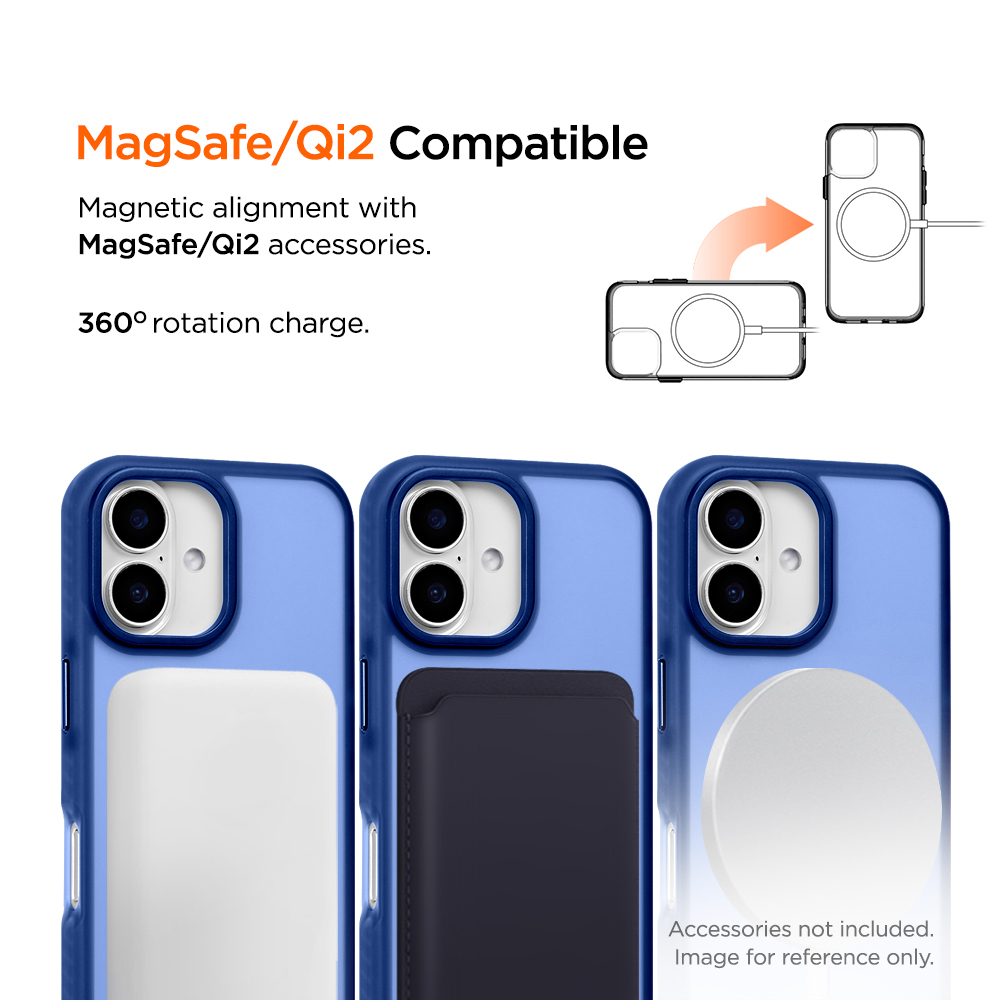 iPhone 17 MagSafe Blizzard Case GRS Schutzhülle aus Recycelten Materialien (EGCA00912) - Blau