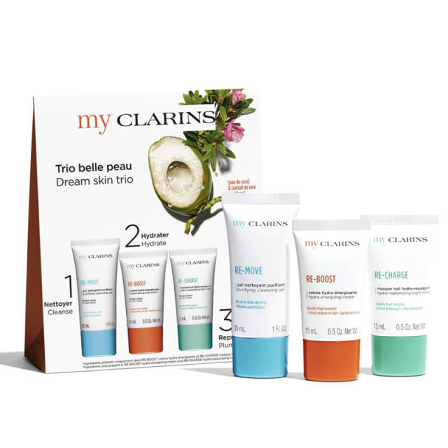 Trio belle peau Coffret hydratant CLARINS