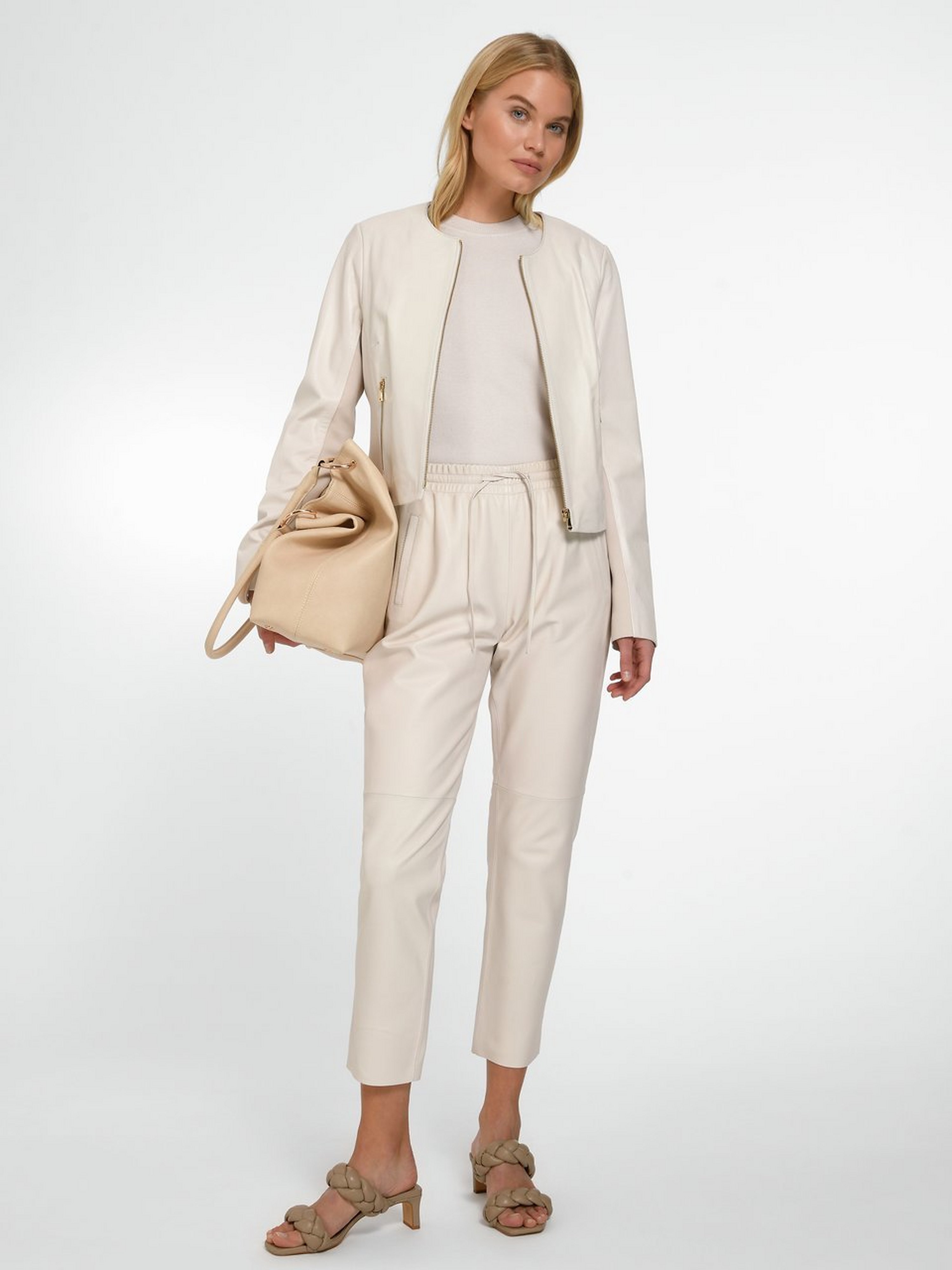 Lederjacke