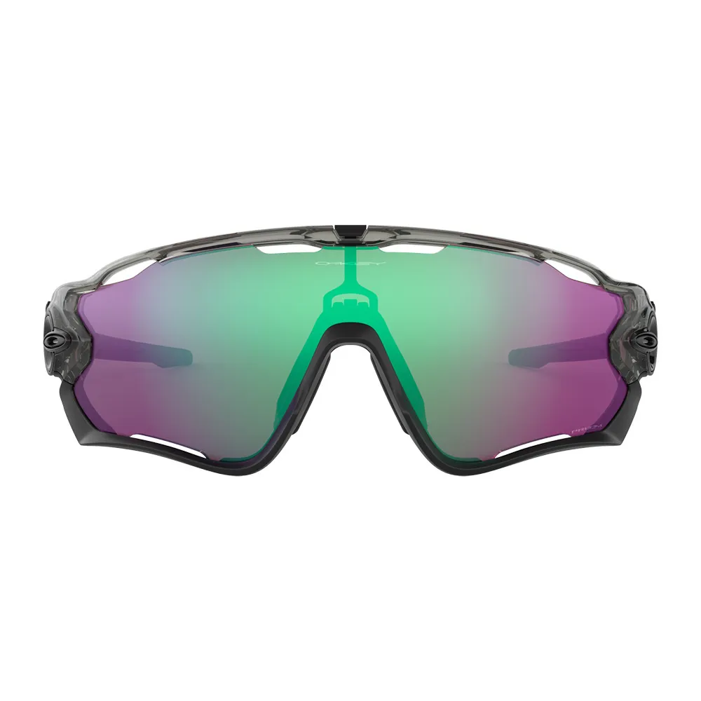 Oakley JAWBREAKER - Lunettes de soleil grey ink/prizm road jade
